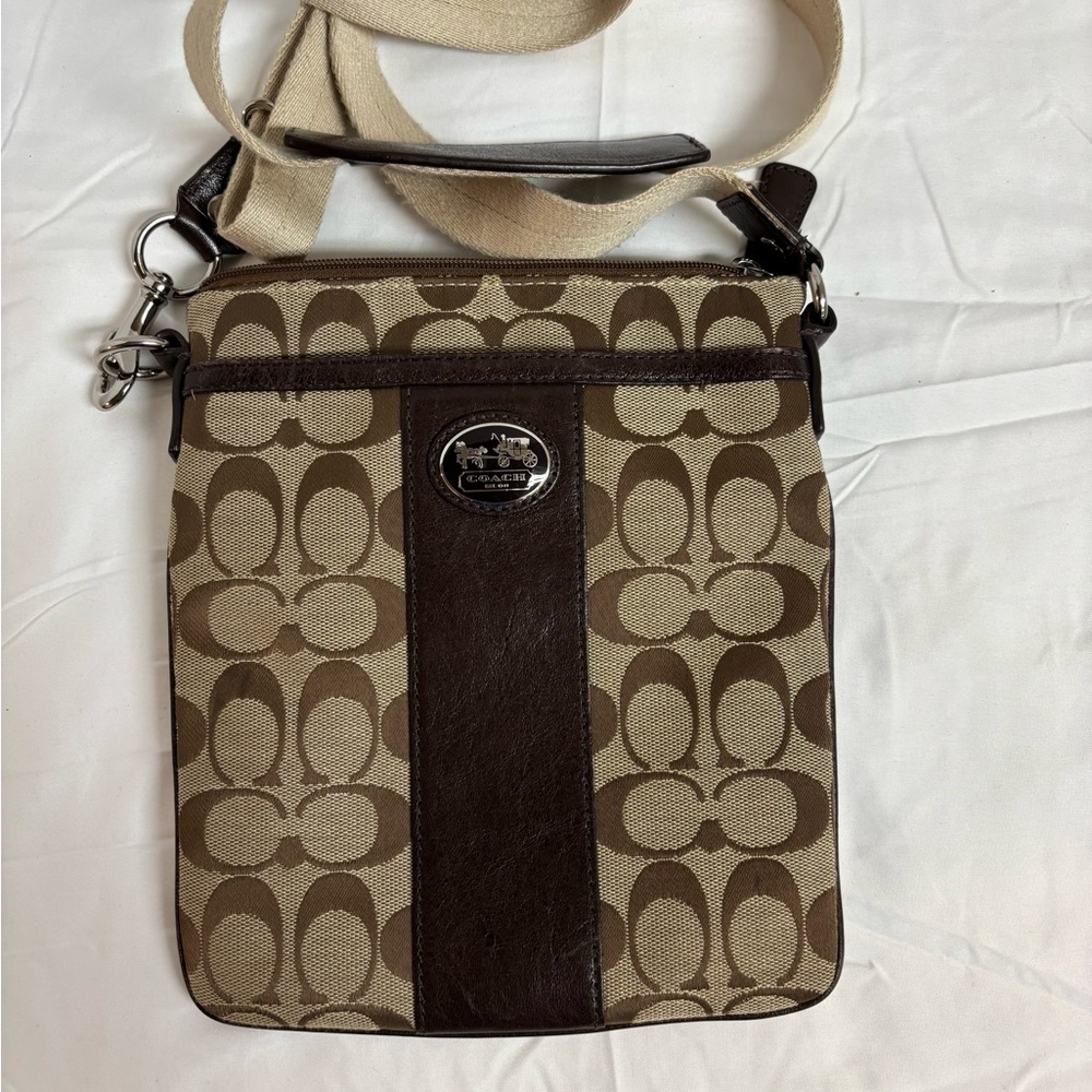 Coach Sutton Signature Swingpack Crossbody Bag